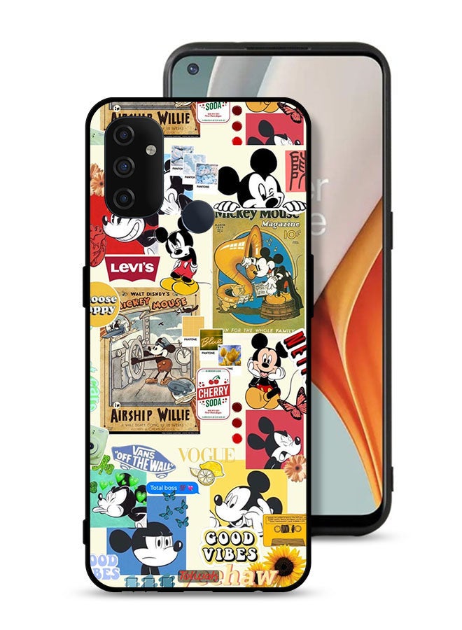 Tolwak OnePlus Nord N100 Protective Case Cover Chose Happy And Stickers - Image 1