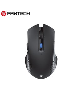 FANTECH WG12 RS Wireless Gaming Mouse Rechargeable Dual Mode Gaming Mouse 2000 DPI 6 Programmable Buttons Gaming Office Dedicated Computer Mouse for Laptop Desktop  - Image 1