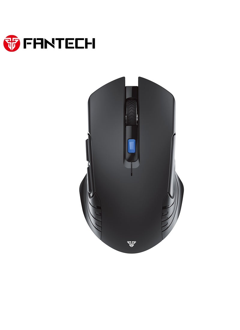 FANTECH - WG12 RS Wireless Gaming Mouse Rechargeable Dual Mode Gaming Mouse 2000 DPI 6 Programmable Buttons Gaming Office Dedicated Computer Mouse for Laptop Desktop - Image 1