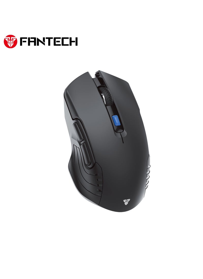FANTECH - WG12 RS Wireless Gaming Mouse Rechargeable Dual Mode Gaming Mouse 2000 DPI 6 Programmable Buttons Gaming Office Dedicated Computer Mouse for Laptop Desktop - Image 1