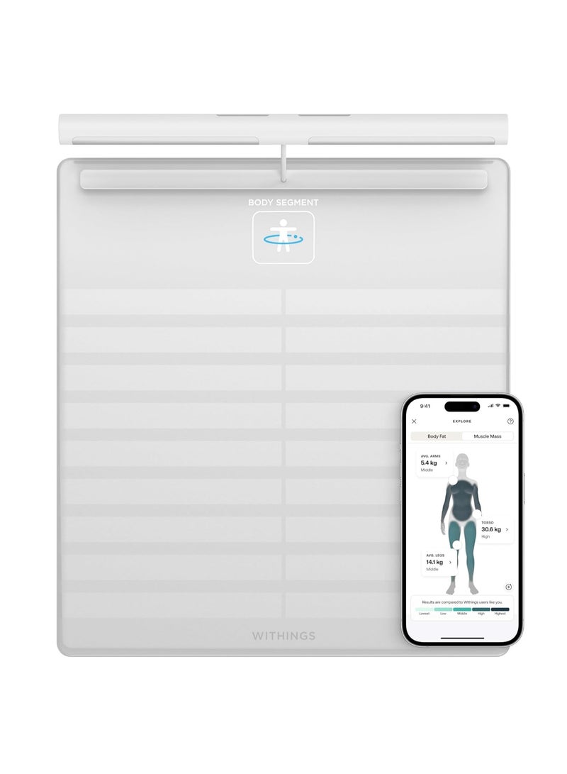 Withings Body Segment smart scale - White - Image 1