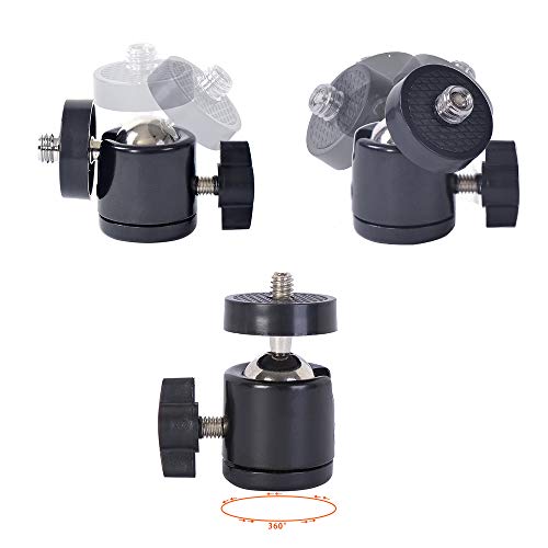IMT 6" Suction Cup Camera Mount with 360 Ball Head, Air Pump Vacuum Suction Mount for Action Camera/DSLR/Camcorders/Phone, Camera Holder on Windshield/Window/Dashboard/Boats - Image 4