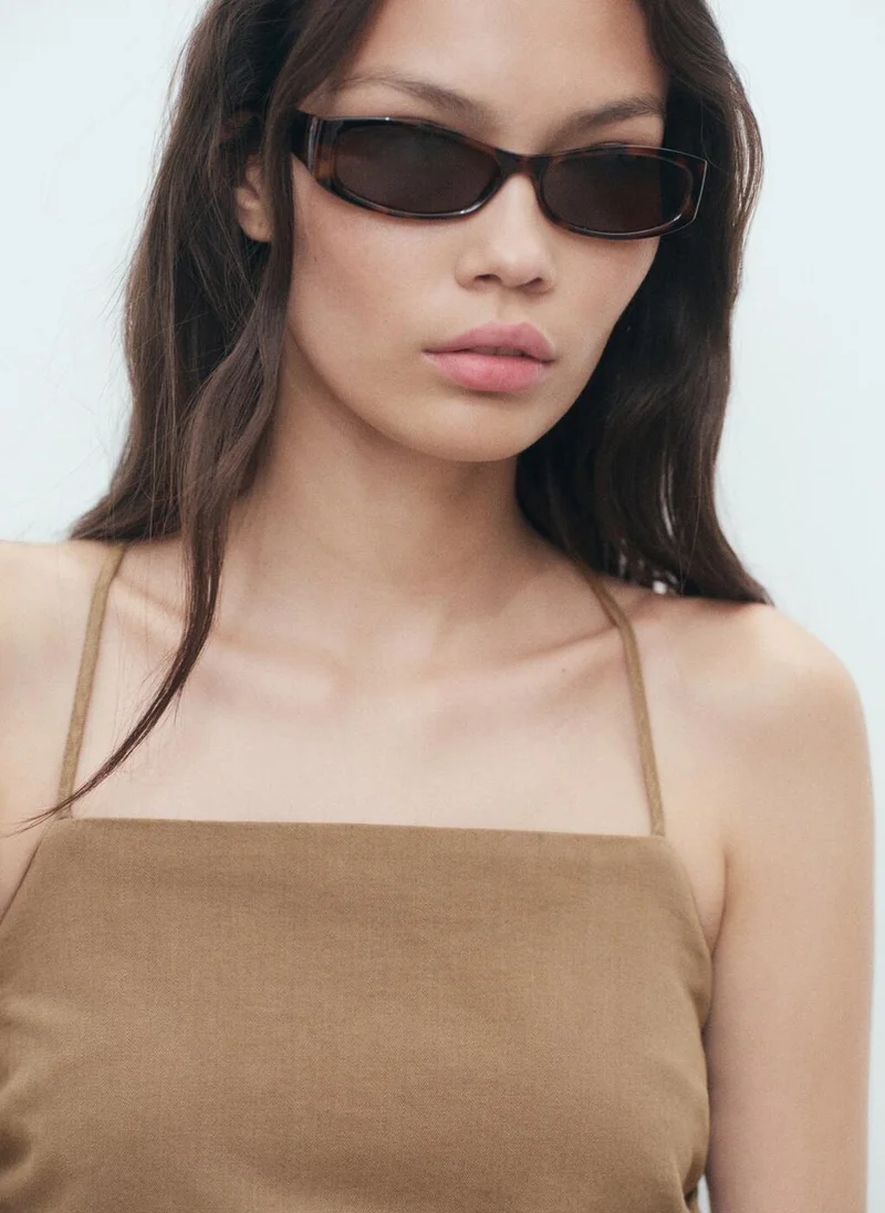 MANGO  Cross-back draped top for Women | Best Price UAE