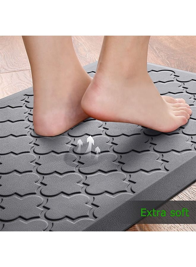 MITOYO 1-Piece Anti Fatigue Floor Mat - Waterproof and Oilproof - Multifunctional Carpet - Office Floor Rug - Yoga Mat - Kitchen Mat  - Image 3