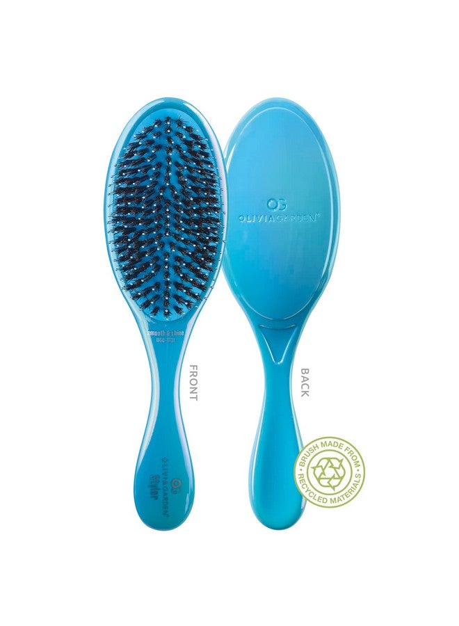 أوليفيا جاردن فرشاة أوبال أوج لتنعيم وإضافة اللمعان لجميع أنواع الشعر، وسادة قابلة للإزالة لسهولة التنظيف، تعانق فروة الرأس لتدليك فروة الرأس، لطيفة للنساء والرجال والأطفال أوبال - Image 2