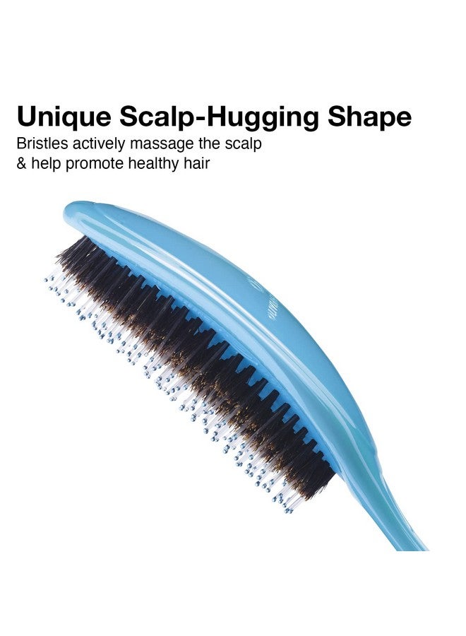 أوليفيا جاردن فرشاة أوبال أوج لتنعيم وإضافة اللمعان لجميع أنواع الشعر، وسادة قابلة للإزالة لسهولة التنظيف، تعانق فروة الرأس لتدليك فروة الرأس، لطيفة للنساء والرجال والأطفال أوبال - Image 4