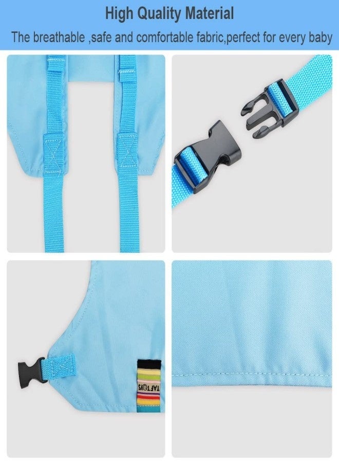 Harness Seat for High Chair Baby Feeding Safety Seat with Strap, Toddler Booster Harness Belt Portable Dining Seat Strap for Travel Home Restaurant Shopping (Blue) - Image 3