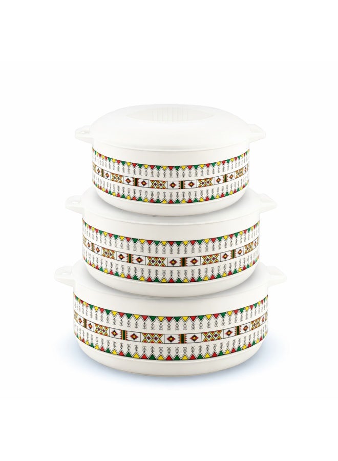 داك طقم حافظات طعام حرارية — 3 قطع مع احتفاظ ممتاز بالحرارة (1000 مل – 1500 مل – 2500 مل) - Image 1