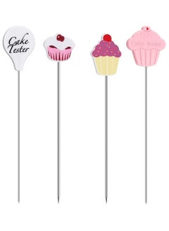 Y&D Cake Tester Needles Stainless Steel, Reusable Testing Needles, Practical Tester, Skewer for Kitchen Home Bakery Tools 4 Pcs  - Image 1