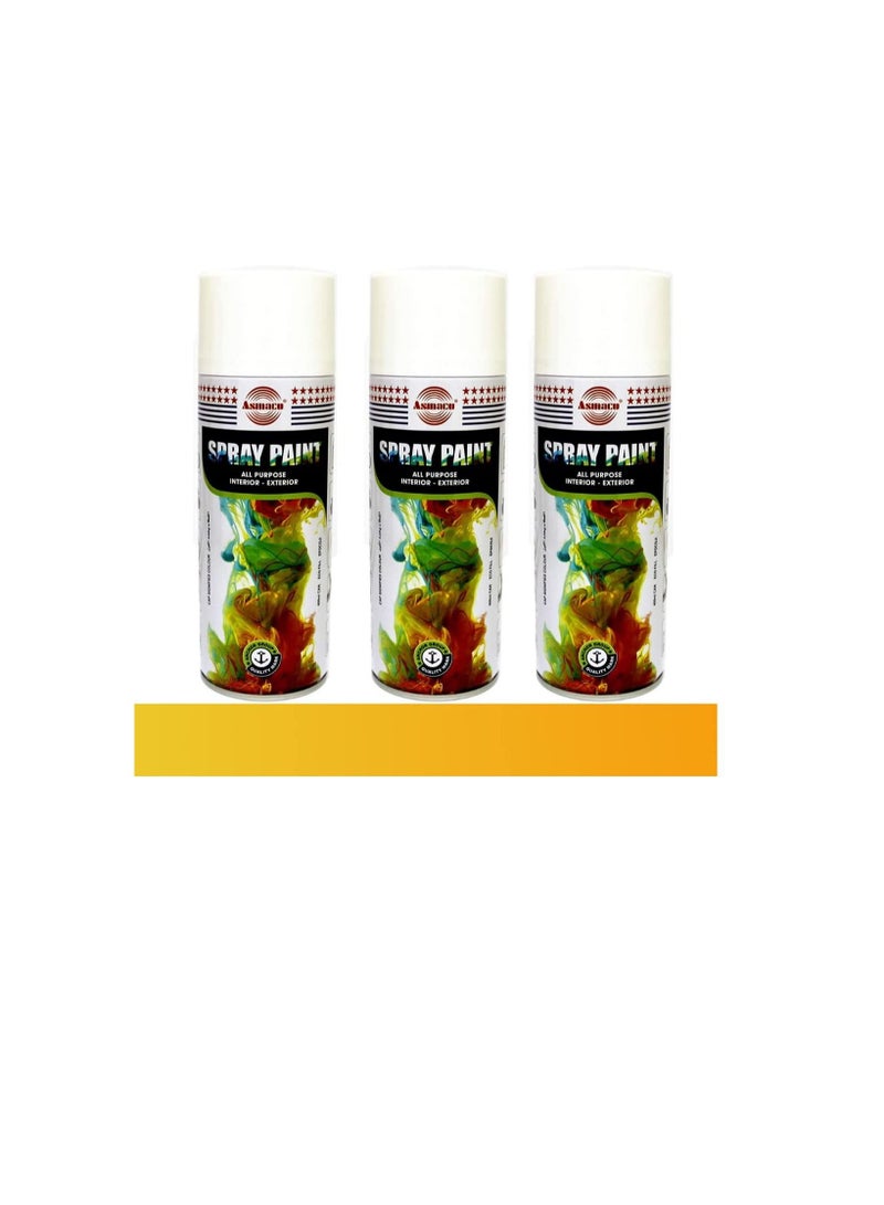 اسماكو بخاخ دهان ابيض اللون- 3 بخاخ - Image 1