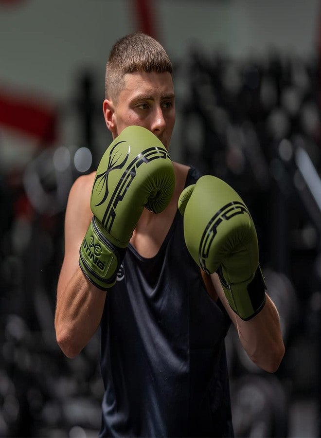 Sting Olympics Sponsor - Armaplus Boxing Gloves | for Competition & Training [Khaki, 16oz] - Image 5