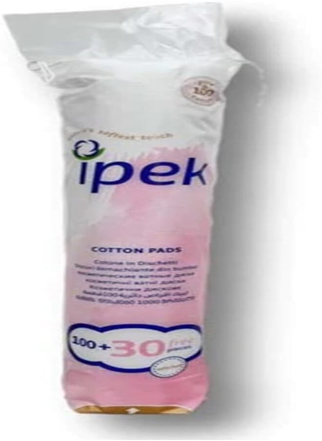 Ipek IPEK COTTON PADS 130 PCS 