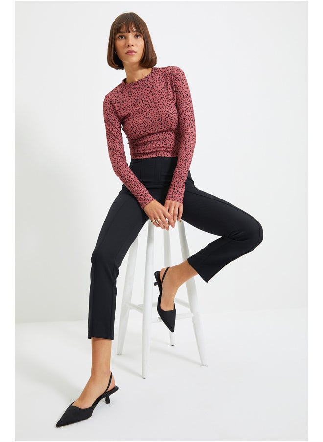 trendyol - Blouse - Burgundy - Fitted - Image 1