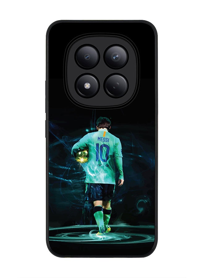 For Xiaomi Redmi Note 15 Pro 4G Case,Slim fit Camera Protection, Shockproof Thin Phone cover  - Golden Messi