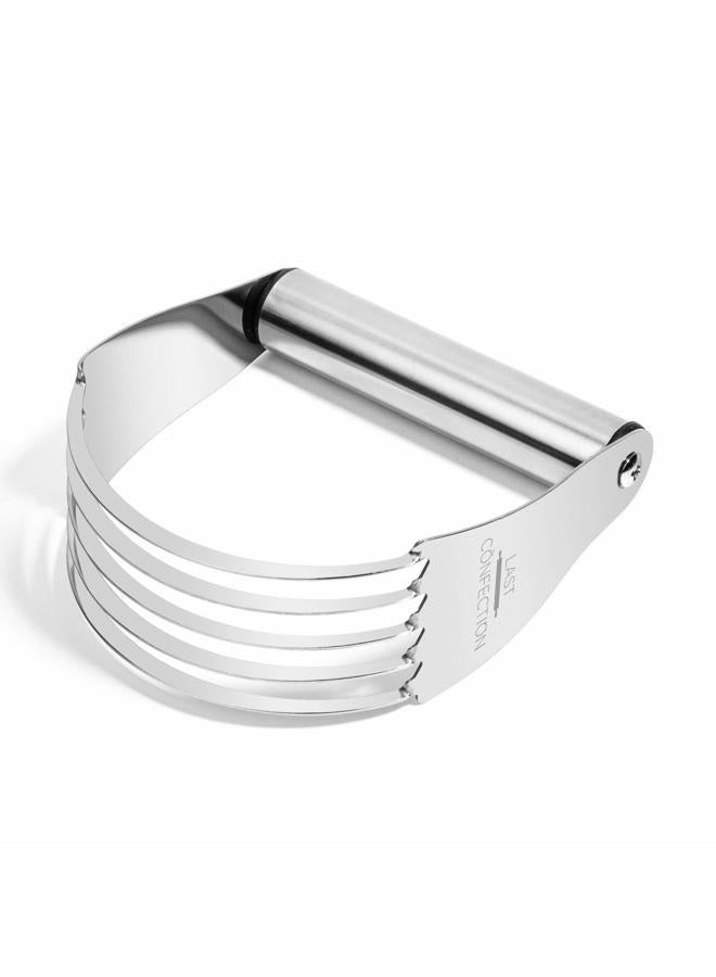 Last Confection Stainless Steel Pastry Blender Dough Cutter - Professional Flour Mixer for Pasta, Pie Crust and Cake - Image 2