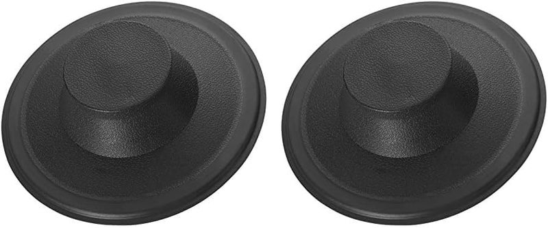 InSinkErator Sink Stopper for Garbage Disposals Black STPPL Pack of 2