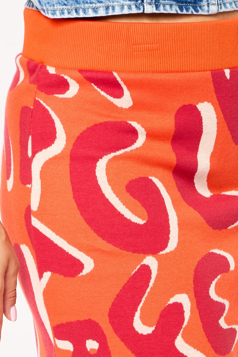 Karl Lagerfeld Women Allover Print Mini Skirt, Multicolor - Image 3