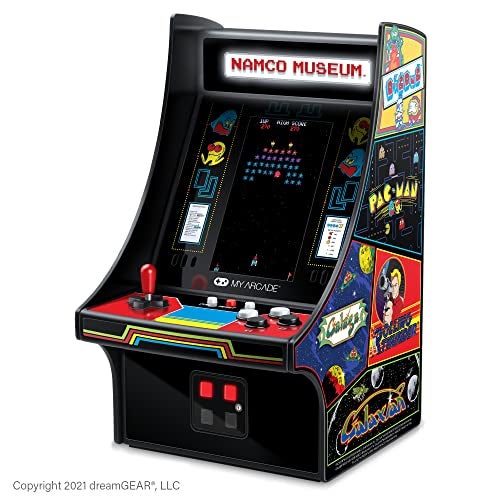 My Arcade Namco Museum Mini Player - 10 Inch Mini Arcade Machine Cabinet - 20 Retro Games Included - Pac-Man, Galaga, and More - Licensed Collectible - Image 5