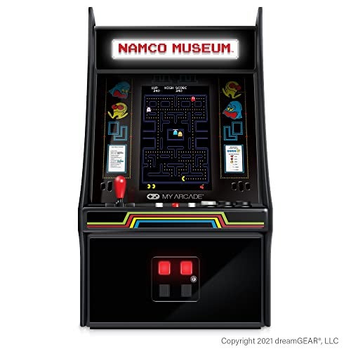 My Arcade Namco Museum Mini Player - 10 Inch Mini Arcade Machine Cabinet - 20 Retro Games Included - Pac-Man, Galaga, and More - Licensed Collectible - Image 1