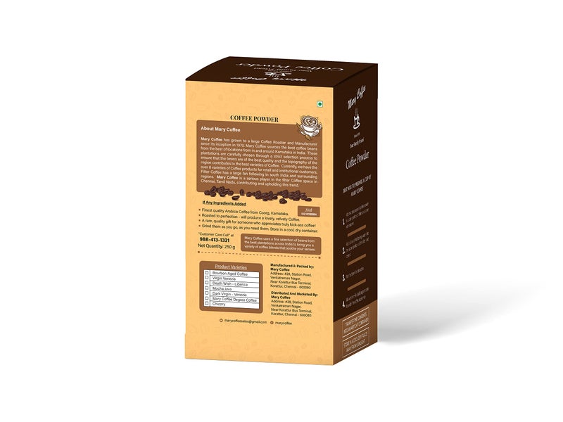 Mary Coffee's DEGREE FILTER COFFEE of 250 pouch (250) - Image 3