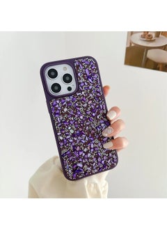 Dexmon iPhone 14 Pro Case Shiny Crystal Stone Stylish Design Camera Protection Protruding Lussten Case  - Image 1