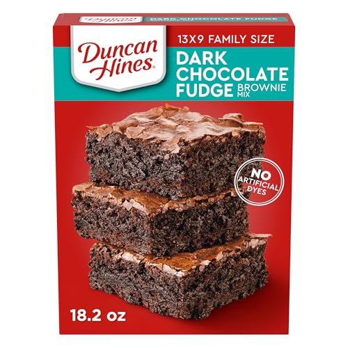 Duncan Hines Brownie Mix Dark Chocolate Fudge 182 oz - Image 1