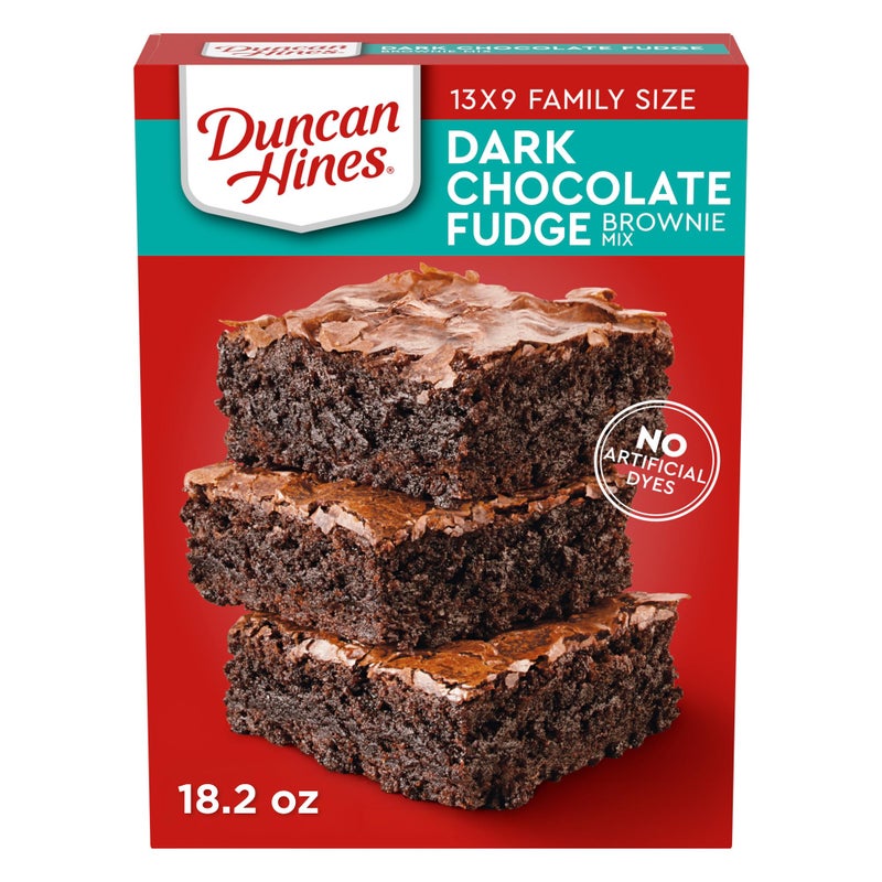 Duncan Hines Brownie Mix Dark Chocolate Fudge 182 oz - Image 3