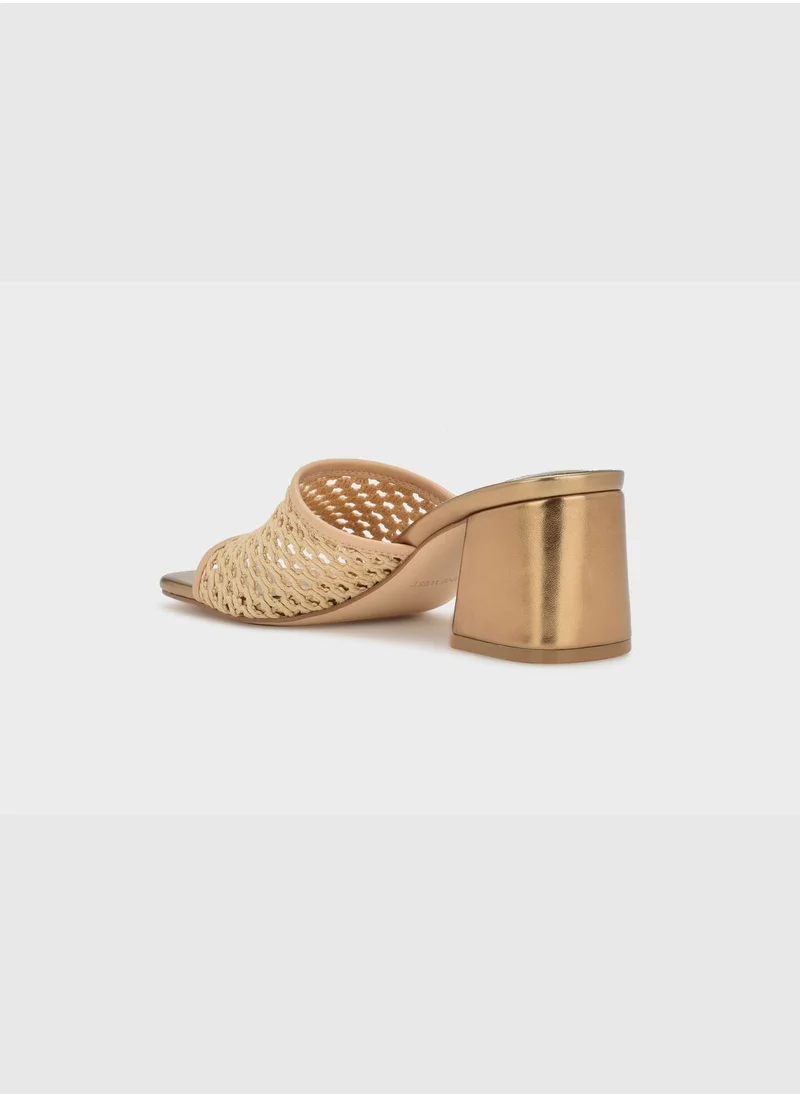NINE WEST wnGALANTP7 Mid Heel Sandals