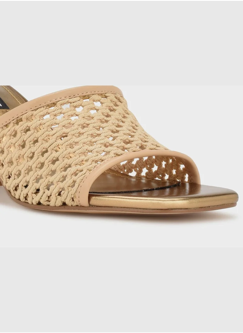NINE WEST wnGALANTP7 Mid Heel Sandals
