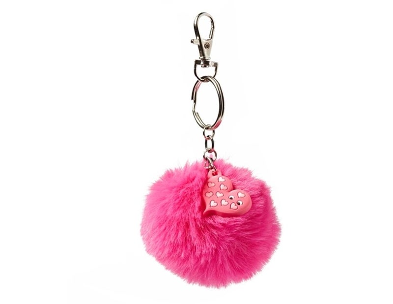 Tinc Pom Pom Keyring - Pink (Pomkyrpk)