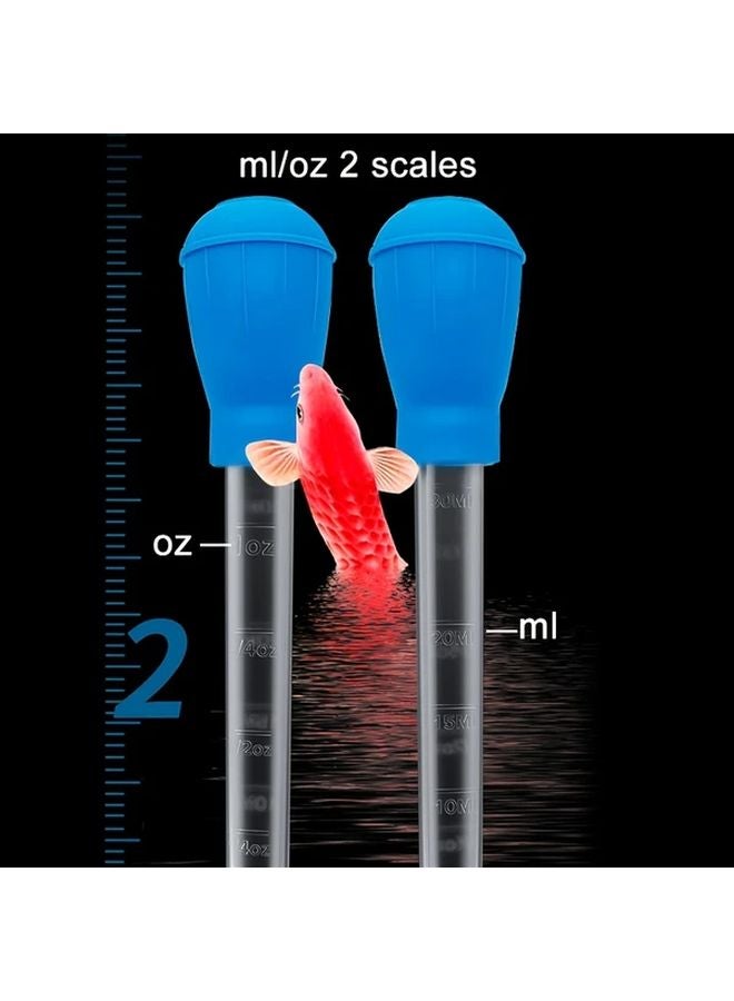 مِصَّة حوض السمك 54 سم أداة تنظيف وتغيير ماء حوض السمك باللون الأبيض - Image 3