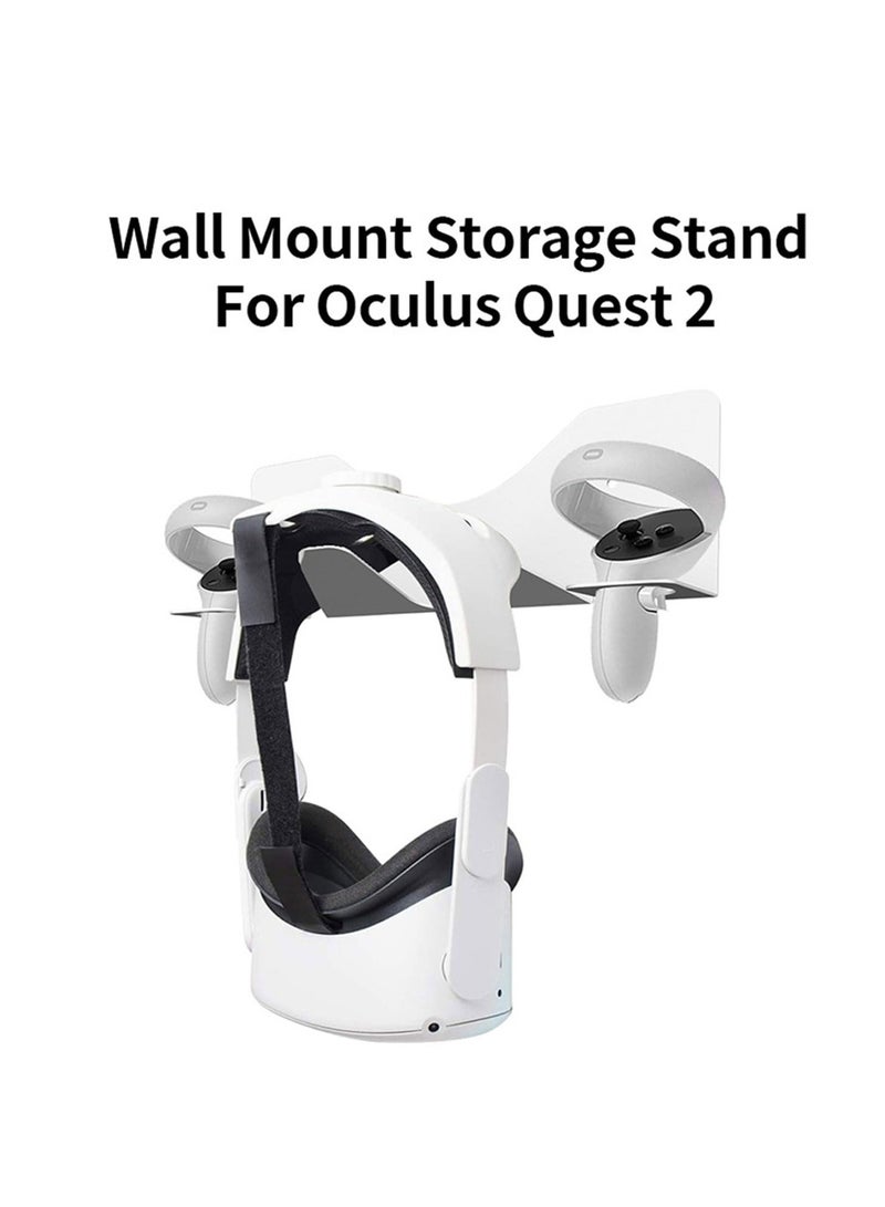 Wall Mount Storage Stand Hook for Meta Quest 3/Oculus quest2 VR Headset Wall Mount Storage Stand with Screws Accessories  - Image 3