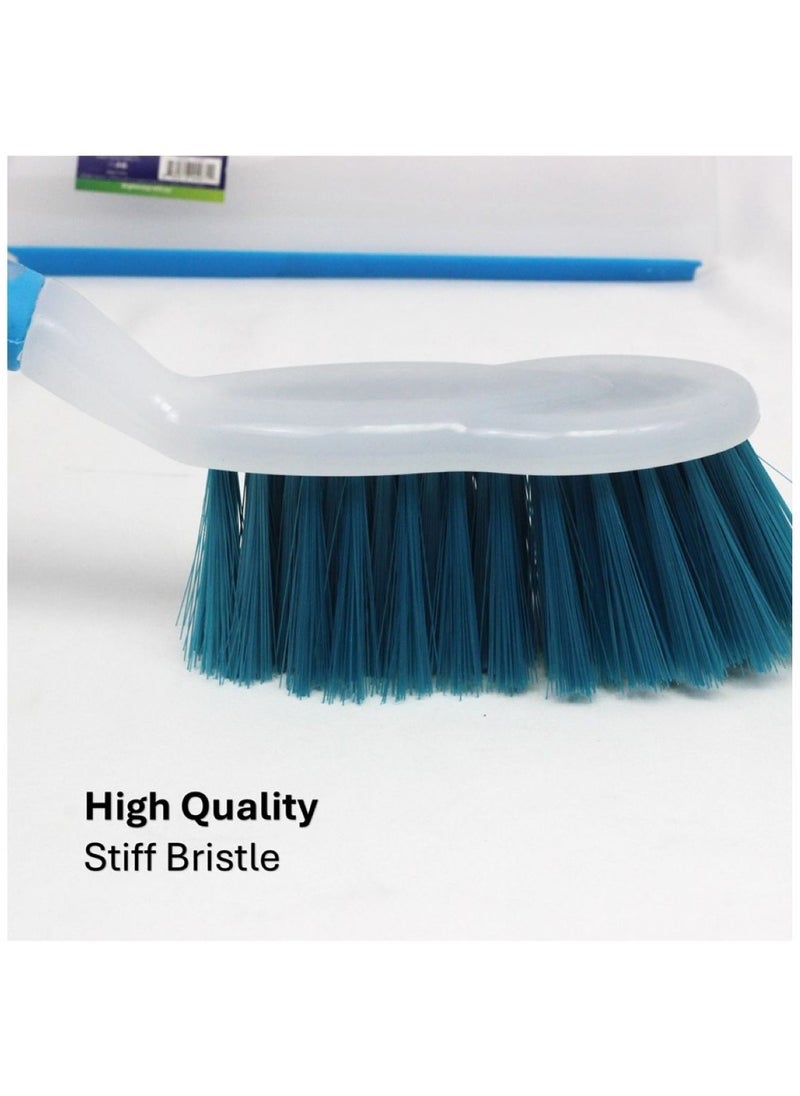 Clean & Care 2 Set Dustpan and Brush Set Durable Multi Purpose Lightweight Cleaning Solution with Stiff Bristles Ergonomic Grip Assorted Colors Efficient Cleaning Perfect for Home Office Car - pzsku/ZF75ED9516788EE4D388FZ/45/_/1722501358/18ab3c5d-4caa-42ba-a332-77cf949358ea