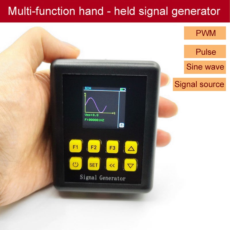 Multifunctional Handheld Signal Generator PWM Pulse Signal Source Sine and Trianglar Waves Modes Adjustment 0-20mA Current 0-10V Voltage Adjustable Device - Image 4