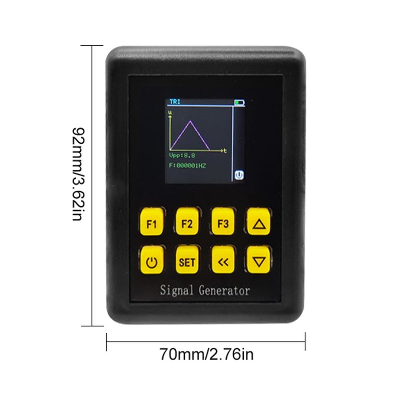 Multifunctional Handheld Signal Generator PWM Pulse Signal Source Sine and Trianglar Waves Modes Adjustment 0-20mA Current 0-10V Voltage Adjustable Device - Image 2