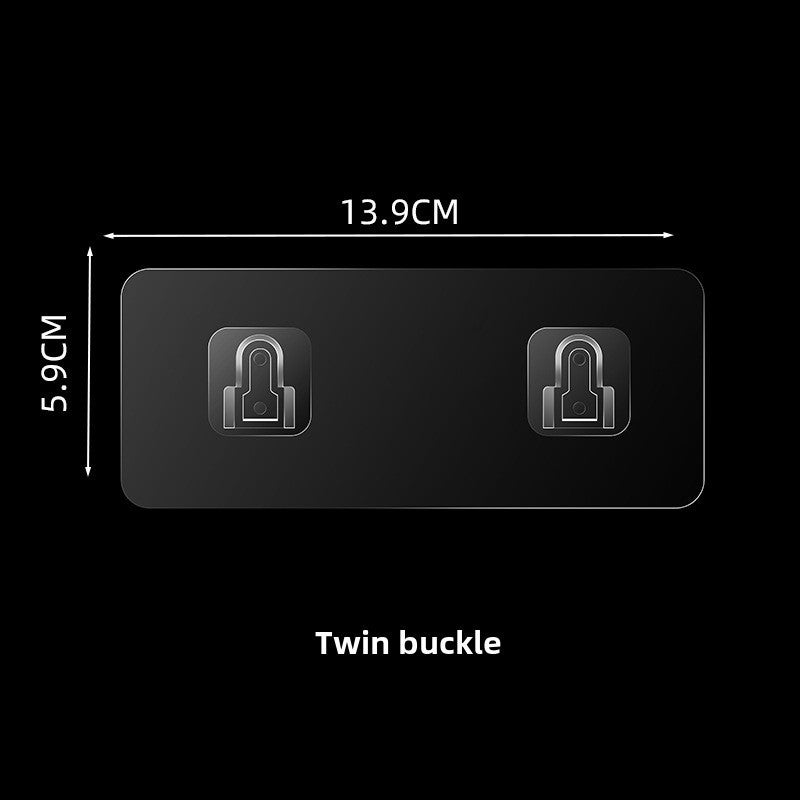 Strong Adhesive Seamless Hook Set for Organizing Gemini buckle Gemini buckle