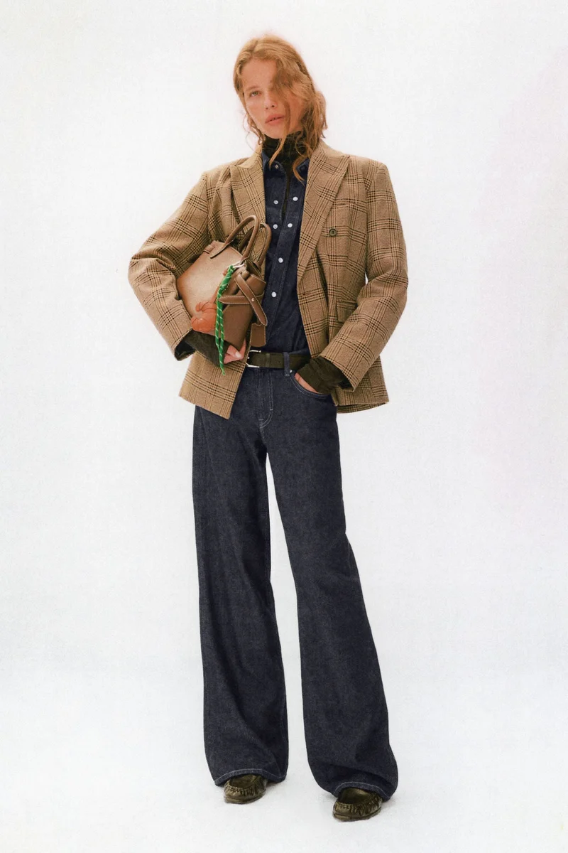 H&M Feather Soft Wide Regular Jeans