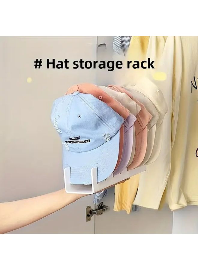 Transparent Acrylic Baseball Cap Storage Rack Durable Portable Hat Display Organizer - Image 3