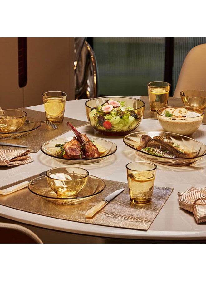 Visions Crystal Shine Series 2-piece High-temperature Resistant Glass Tableware Set - Image 4