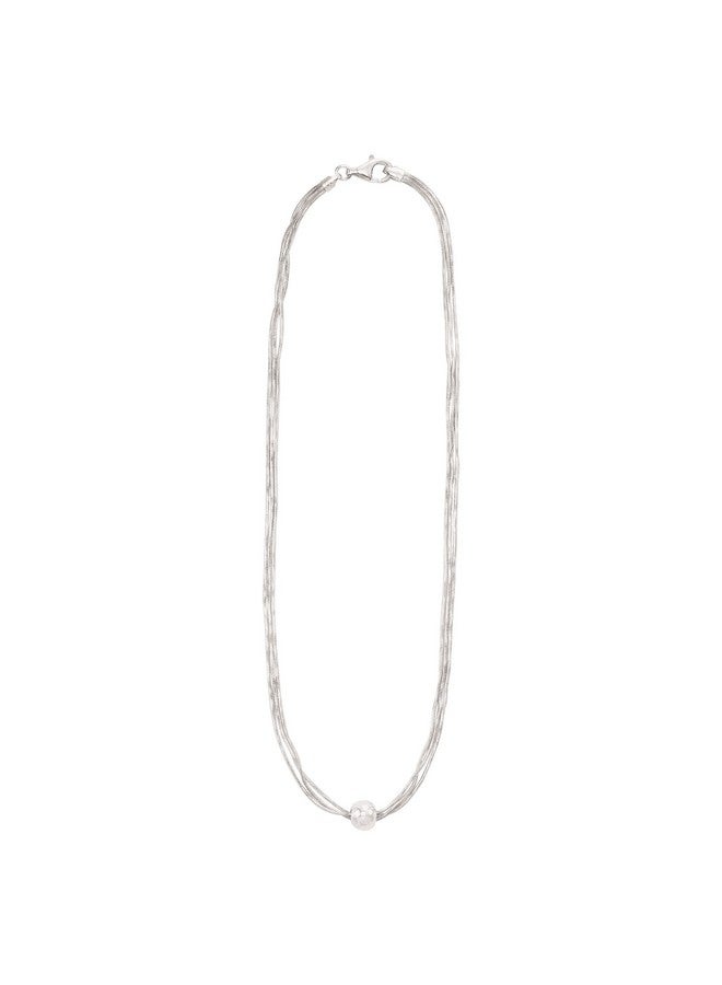 Silpada 'Thoreau' Multi-Strand Bead Necklace In Sterling Silver, 16'' - Image 4