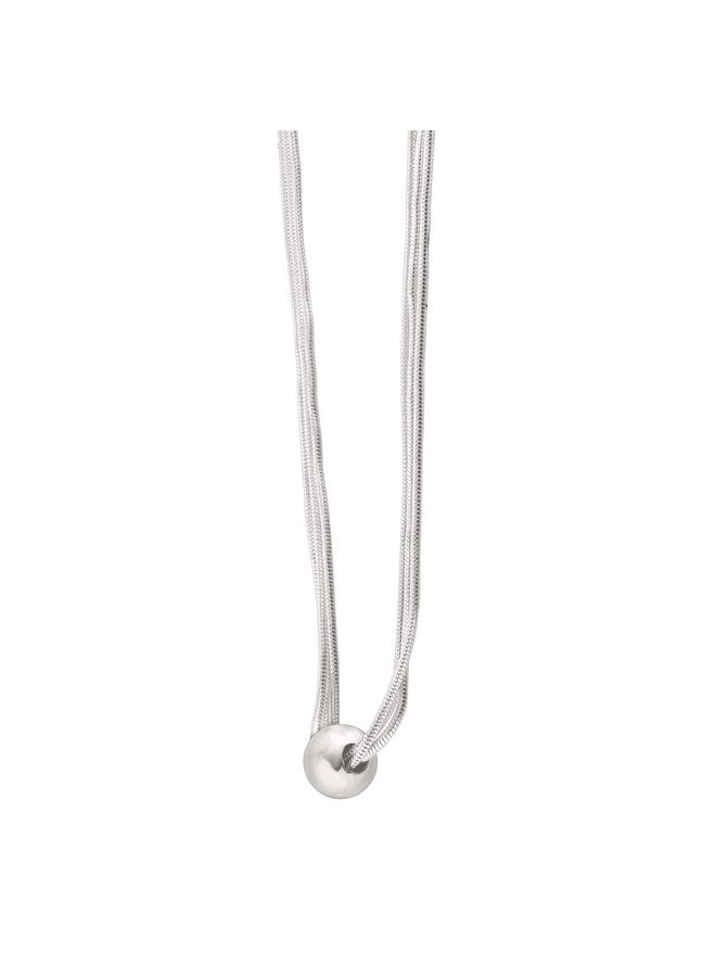 Silpada 'Thoreau' Multi-Strand Bead Necklace In Sterling Silver, 16'' - Image 3