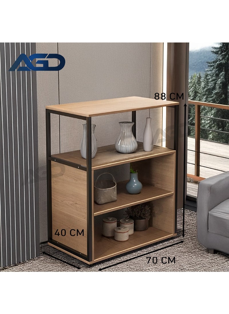 AGD 4-shelf side table, coffee corner table, sofa table, modern table for living room, hallway, lounge  - Image 2