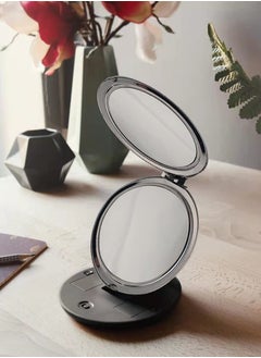 Y&D Compact Makeup Mirror, 1x/10x Magnifying Travel Mirror Round Pocket Handheld Portable Wallet Folding Beauty  - Image 4