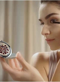 Y&D Compact Makeup Mirror, 1x/10x Magnifying Travel Mirror Round Pocket Handheld Portable Wallet Folding Beauty  - Image 3