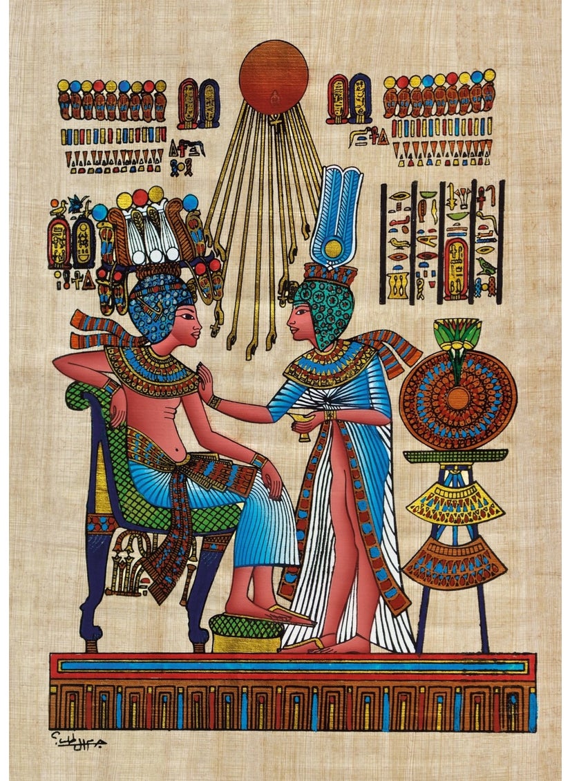 KS Games - Papyrus Throne Of Tutankhamun 1000 Piece Puzzle - Image 1