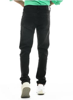 دوت بنطلون جينز بقصه صيقه  - Image 4