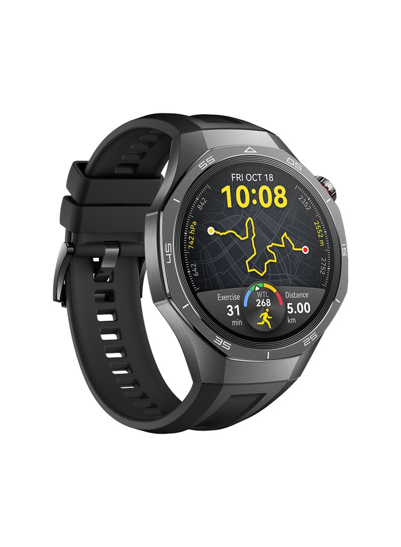 HUAWEI Watch GT 5 Pro 46mm Smartwatch, Sharp-Edged Design Watch, up to 14 Days Battery Life, Pro-level Sports, Health Tracking, Compatible with iOS and Android Black - Image 2