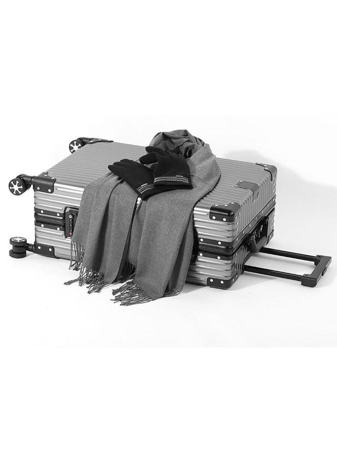 NKX - Hardcase Travel Suitcase Al-Mg Alloy Luggage Trolley With 4 Spinner Wheel 29 Inch - Image 1