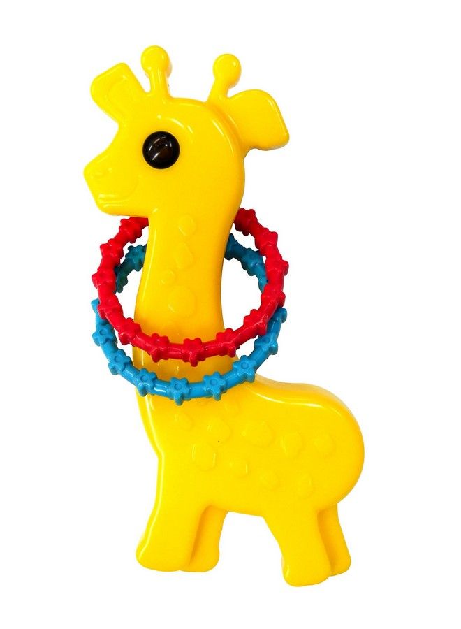 giggles Baby Giraffe Rattlecolourful Animal Rattle For New Born Baby Stimulates Sensesrattling Sound 6 Months & Above Infant Toys - Image 2