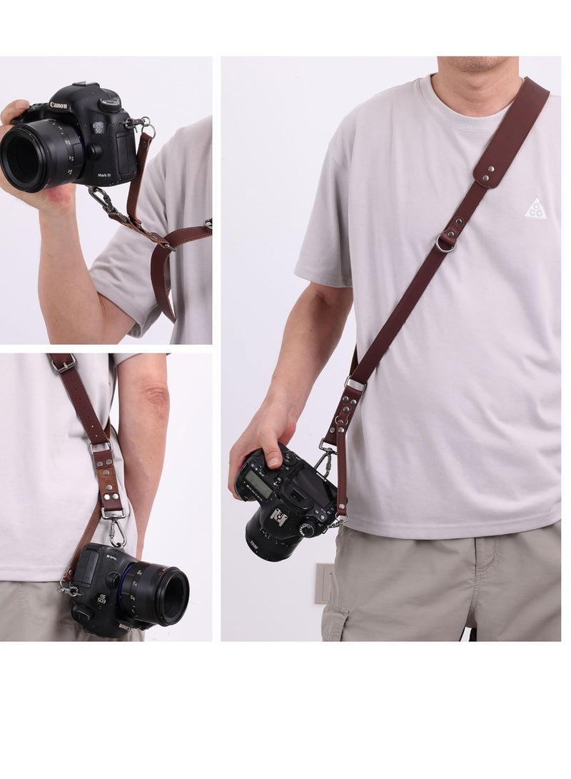 GenPro GENPRO Single Leather Strap: Single leather strap in Havan. (Model: Havan S001)  - Image 4